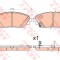 Set placute frana,frana disc MAZDA CX-3 (DK) (2015 - 2016) TRW GDB3592