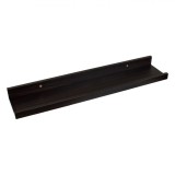 Raft de Perete, Model 48x10x4 cm, MDF, Sistem de Fixare Ascuns, Culoare Maro