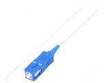 Cablul de fibră optică SC/UPC 3m LSZH alb, QOLTEC