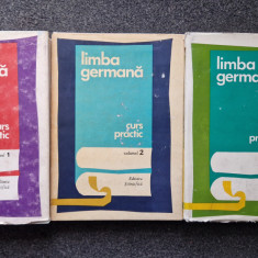 LIMBA GERMANA CURS PRACTIC - Livescu, Savin, Abager (3 volume, set complet)