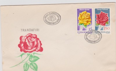 FDC TRANDAFIRI /1970 foto