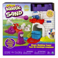 Kinetic Sand Castel Cu Nisip Si Forme foto