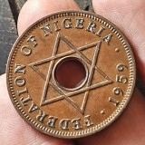Nigeria penny 1959 , detalii