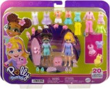 Set 2 papusi cu haine si accesorii, Polly Pocket, HRD61