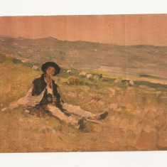 RF10 -Carte Postala- N. Grigorescu, ciobanas, necirculata