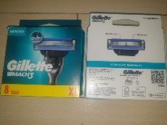 Rezerve Gillette Mach3 set de 8 bucati NOU foto