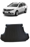 Cumpara ieftin Covoras Portbagaj Dacia Logan MCV II (2013-2018), Margine Inalta 4cm, Antiderapant, TPE, Negru