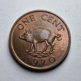 1 Cent 1970 - Bermude - Regina Elizabeth II