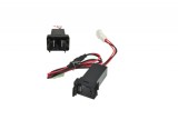 Mufa USB 12-24V pentru bord cu capac din cauciuc