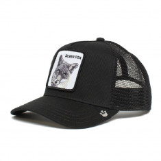 Sapca Goorin Brothers Trucker Silver Fox Animal Negru - Cod 787148520761 foto