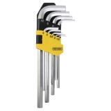 Topmaster 390118 - Set imbusuri 1.5-10 mm 9 bucati