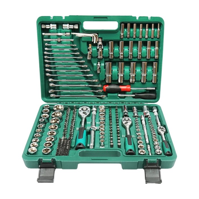 Trusa chei combinate si tubulare 216 piese; Breckner Germany