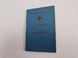 Crucea Rosia a RPRP -Carnet de Membru din Anul 1959