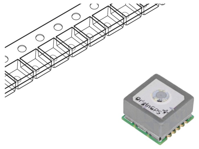Modul GNSS NMEA I2C UART SMD