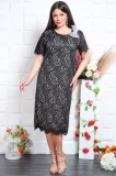 Rochie din dantela neagra Anemona - 44Marimea