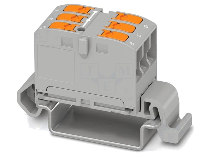 Conector de șine 24A 690V push-in