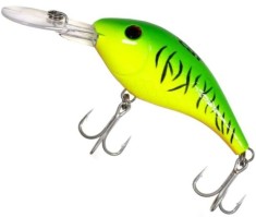 Vobler Black Cat Baby Cranker Sinking, Yellow, Firetiger, 25g, 12cm, 1buc/pac