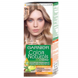 Vopsea de Par Permanenta Garnier Color Naturals 9N, Blond Foarte Deschis, 110 ml, Fara Amoniac, Vopsea de Par, Vopsea de Par Permanenta, Vopsea de Par