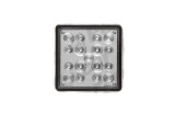 Stop spate lampa Universal, spate, omologare ECE , partea Spate Stanga/ Dreapta, 100x100mm, Alba, Cu Leduri, cu lampa ceata, Aftermarket