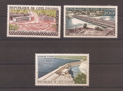 Coasta de Fildes 1959 - Structuri PA, MNH foto