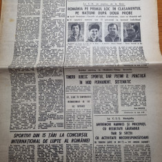 sportul 11 iunie 1982-dinamo cupa romaniei la oina, ceausescu vizita in arad