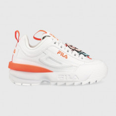 Fila sneakers DISRUPTOR FLOWER culoarea alb