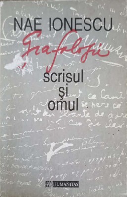 GRAFOLOGIE SCRISUL SI OMUL-NAE IONESCU-208344 foto