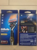 Aparat de Ras Gillette Fusion Proglide Power + 2 Rezerve Originale, Vibratii
