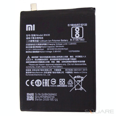 Acumulatori Xiaomi Mi 6x, BN36, OEM foto