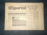 ZIARUL SPORTUL 10 IULIE 1981 PREZENTARE ECHIPA CHIMIA RAMNICU VALCEA