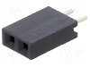 Conector 2 pini, seria {{Serie conector}}, pas pini 2,54mm, CONNFLY - DS1023-1*2S21