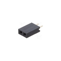 Conector 2 pini, seria {{Serie conector}}, pas pini 2,54mm, CONNFLY - DS1023-1*2S21