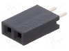 Conector 2 pini, seria {{Serie conector}}, pas pini 2,54mm, CONNFLY - DS1023-1*2S21 foto