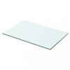 Gossi raft din sticla transparenta, 50 x 25 cm