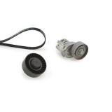 Set curea transmisie cu caneluri Audi A1, A3; Seat Altea, Altea XL, Ibiza IV; Skoda Fabia II, Octavia II; VW Beetle, Caddy III, Golf Plus V Motor
