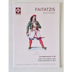 FAITATZIS AUCTIONS , CATALOG DE LICITATIE , No.58 , SEPTEMBER , 2023