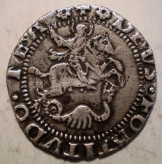 G.287 ITALIA FERRARA SF. GHEORGHE ERCOLE I D&rsquo;ESTE 1471 1505 GROSSONE ARGINT