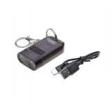 Mini-Lanterna LED de mana/chei, cu magnet, baterie 250mAh, reincarcare prin USB-... Cod:AA25372