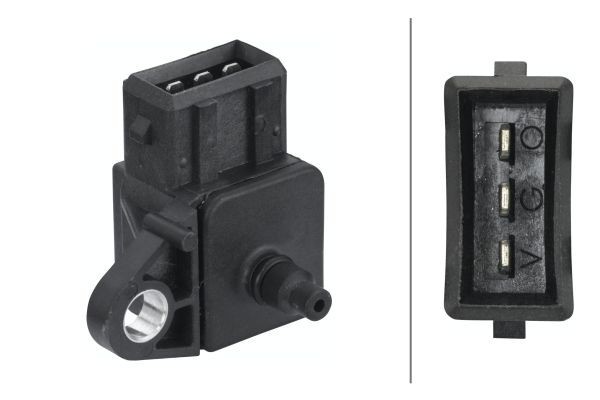 HELLA 6PP 009 400-321 Senzor, presiune galerie admisie