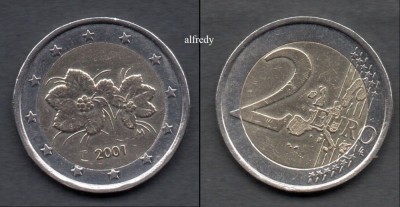 FINLANDA 2001 2 euro foto