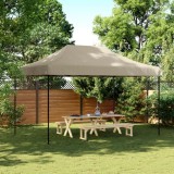 Cort de petrecere pliabil Pop-Up, taupe, 440x292x315 cm GartenMobel Dekor, vidaXL