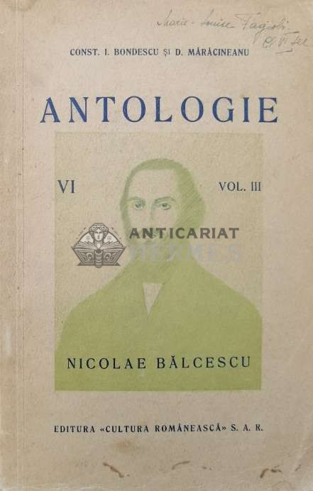 Antologie (volumul 3, 1925) - 1925 - Constantin I. Bondescu ($Q101)