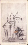 CP504N Proiectul bisericii noui Micuța capelă a bisericii ortodoxe Năsăud, carte poștală
