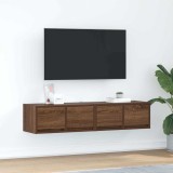 vidaXL Dulapuri TV 2 buc Stejar maro 60x31x25,5 cm Lemn prelucrat