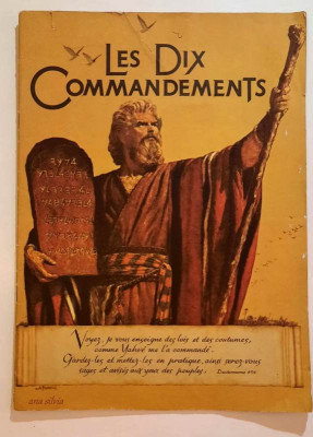 Les Dix Commandements - Cecil B. DeMille - Paramount Pictures Corporation 1957 foto
