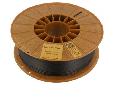 Filament PET-G CF 1,75mm Negru 1kg foto