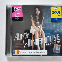 #CD Amy Winehouse Back to Black, Special pentru Romania soul funk pop