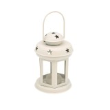 Felinar decorativ metalic, Suspendabil, Stele, 10x15.5 cm, ATU-086374, Oem