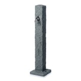 Masca robinet de gradina, cu adaptor furtun, efect granit, antracit, 24x98 cm, Prosperplast GartenVIP DiyLine