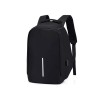 Rucsac / Ghiozdan Edman rezistent la apa, Antifurt, pentru laptop de 15.6&quot;, cu port incarcare USB, cablu USB inclus, Negru